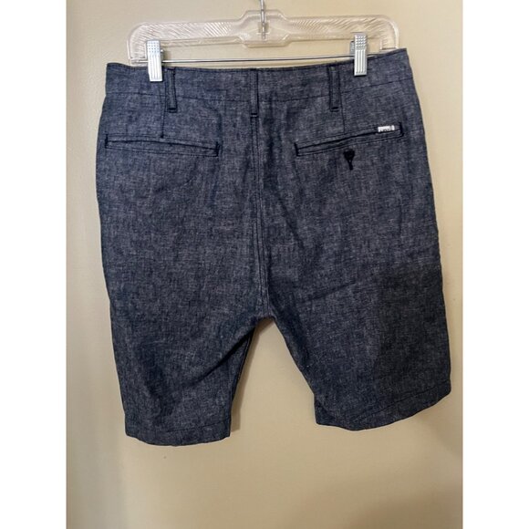 Levis Mens Linen Blend Shorts Size 31 Beach Resort Vacation - Picture 5 of 12